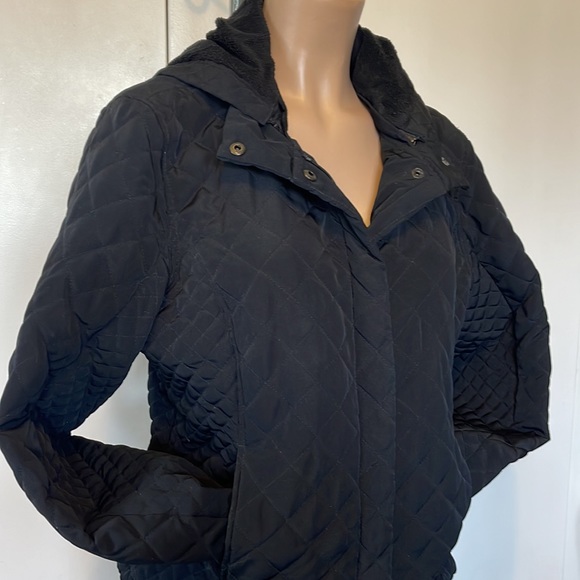 CALVIN Klein Puffed, Hooded, fully Sherpa lined women’s JACKET Sz LARGE - Picture 5 of 16